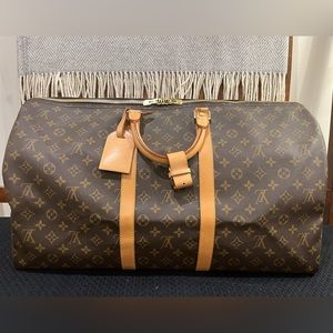 Authenticated Louis Vuitton Keepall 55- Excellent Condition